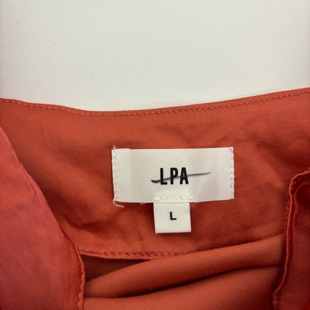 FLAW LPA Adellum Maxi Dress in Copper Size L - Picture 10 of 14